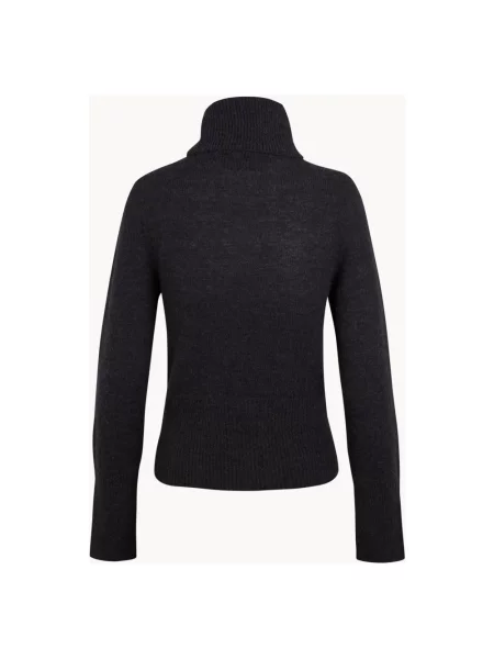 Sweter z golfem Cortana zielony