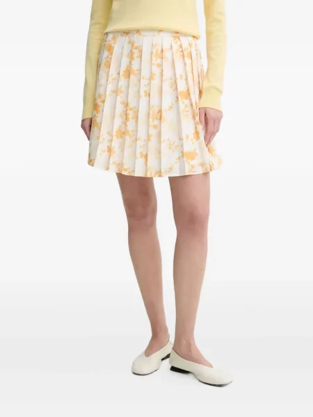 Плисирана плисирана пола Day Birger Et Mikkelsen бяло