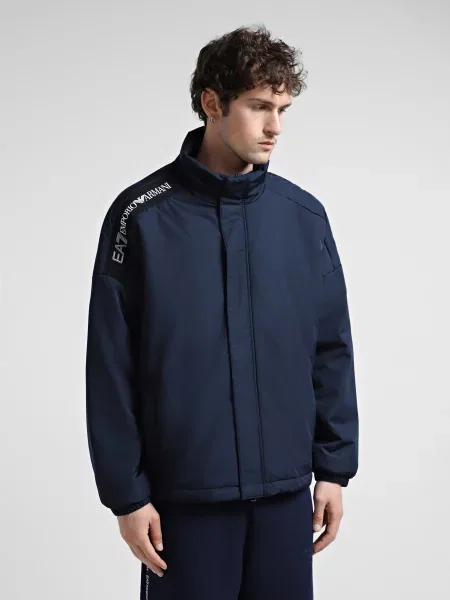 Демісезонна куртка Logo Series темно-синій синя