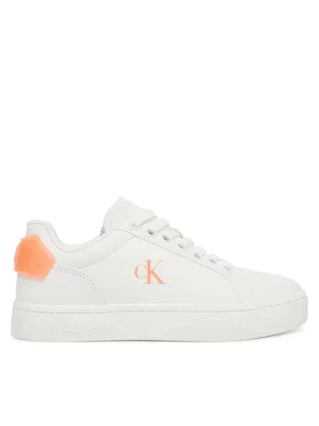 Sneakersy Calvin Klein Jeans bílé