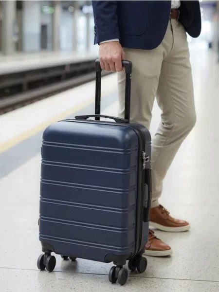 Чемодан Sinsay синий