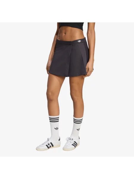 Пола adidas Pleated Skirt Utility Black/ Cloud White 4 бяло
