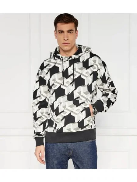 Karl Lagerfeld Jeans Hanorac | Relaxed fit negru