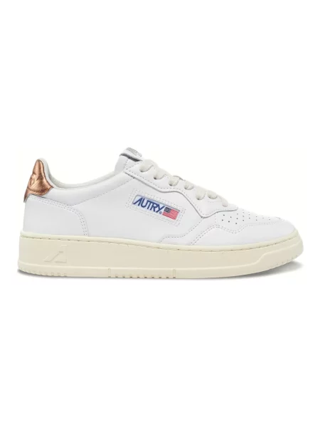 Sneakersy Autry skórzane białe