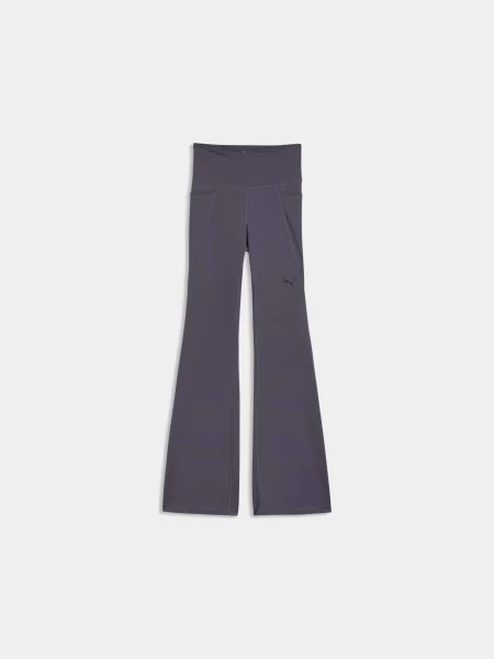 Спортивні штани PUMA W Tad Essntl Hw Bootcut Pant комбінований верх сірий
