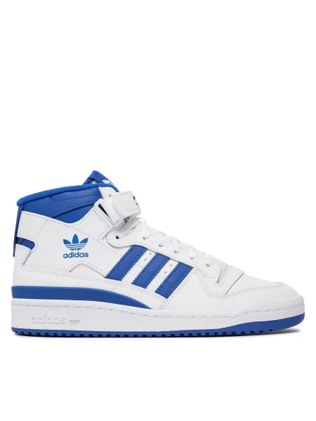 Adidas Снікерcи Forum Mid білий