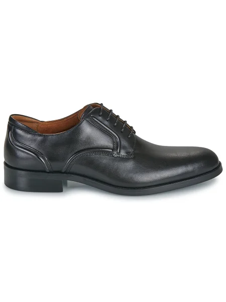 Čipkované tenisky Clarks čierna