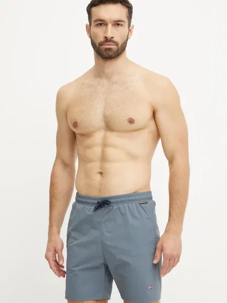 Плувни шорти Napapijri V-Haldane синьо