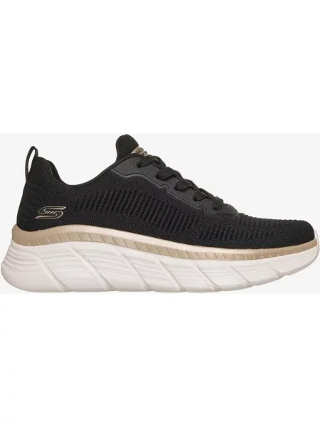 Buty do biegania Skechers BOBS Sport B Flex Hi Flying HI beżowy 36 czarny