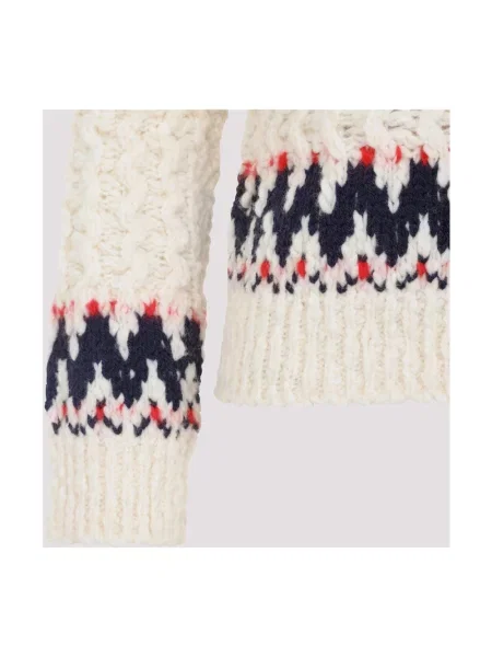 Sweter Moncler wełniany
