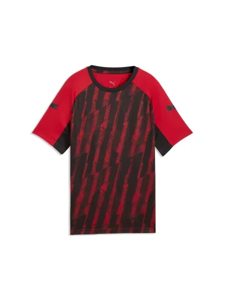 PUMA Młodzieżowa koszulka piłkarska individualLIGA Graphic Akcesoria czerwony