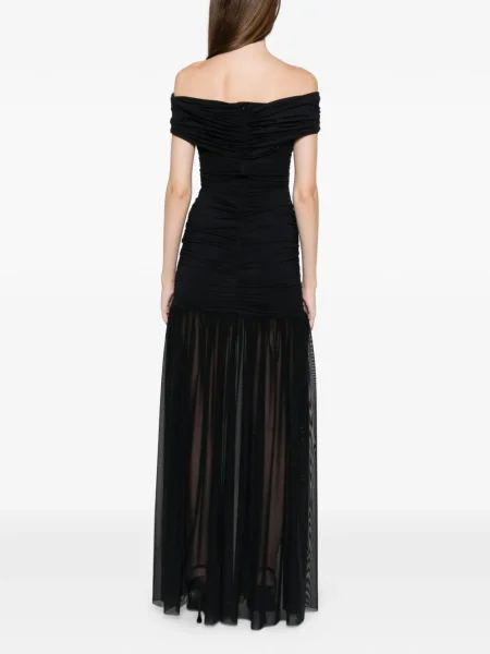 Rochie maxi Axel 113 de costum negru