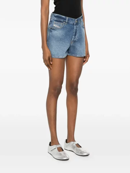 Pantaloni scurți Diesel scurte albastru