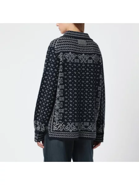 Sweter Guest In Residence z kaszmiru niebieski