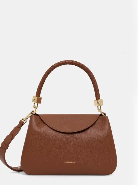 Torebka crossbody Coccinelle brązowa