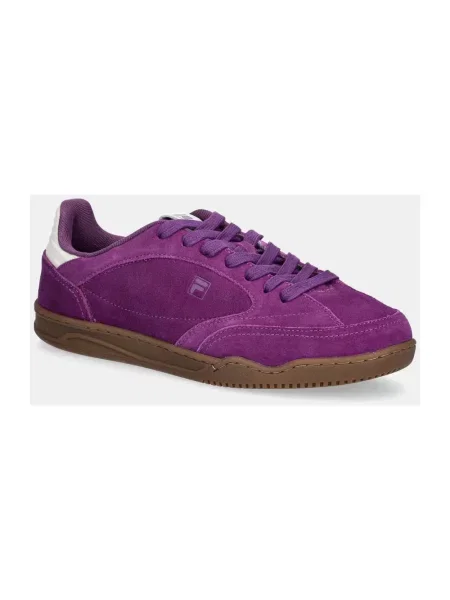 Sneakersy Fila zamszowe fioletowe