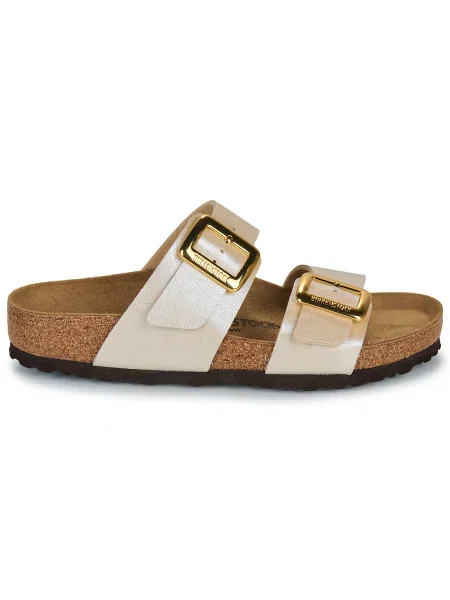 Tenisky Birkenstock s perlami biela