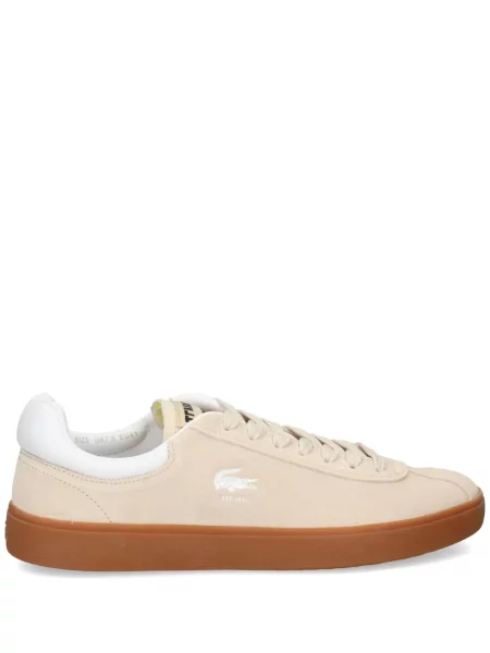 Sneakerși Lacoste din piele de căprioară