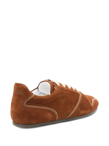 Sneakers Moschino με κορδόνια με δαντέλα καφέ