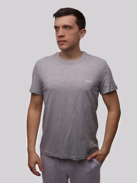 Футболка STREAM світло-сірий віскоза/поліестер сіра