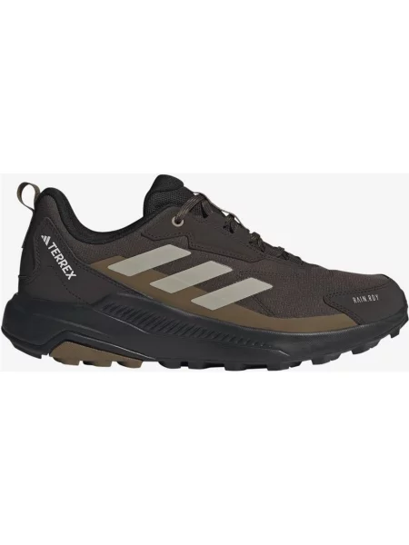 Buty do biegania adidas Terrex Anylander Rain.Rdy brązowy ciemny oliwkowy czarny