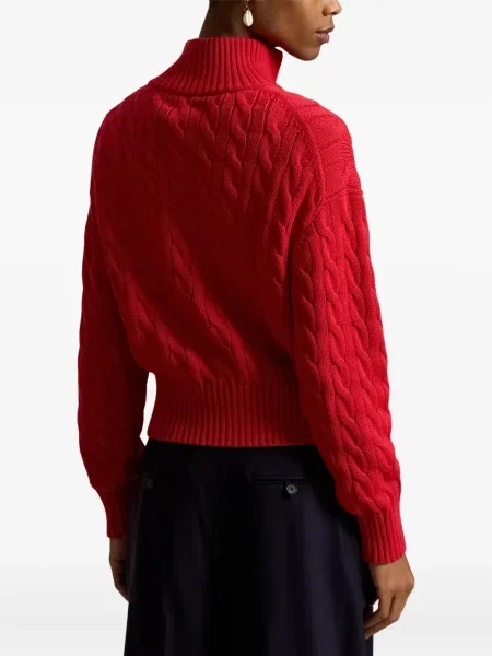 Tricou polo Polo Ralph Lauren cu autograf în carouri de in albastru