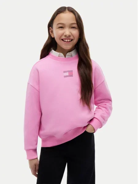Tommy Hilfiger Bluza różowy
