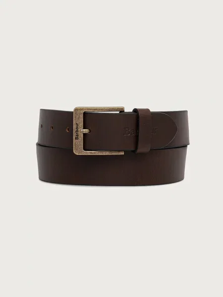 Barbour curea pentru bărbați din piele maro