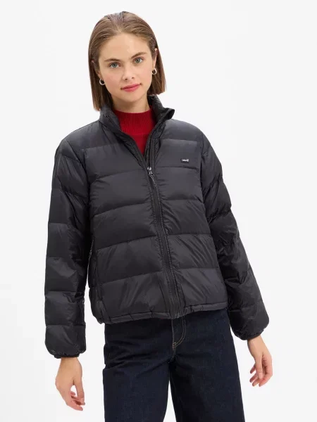 Levi's kurtka puchowa WILLA DOWN PACKABLE czarna