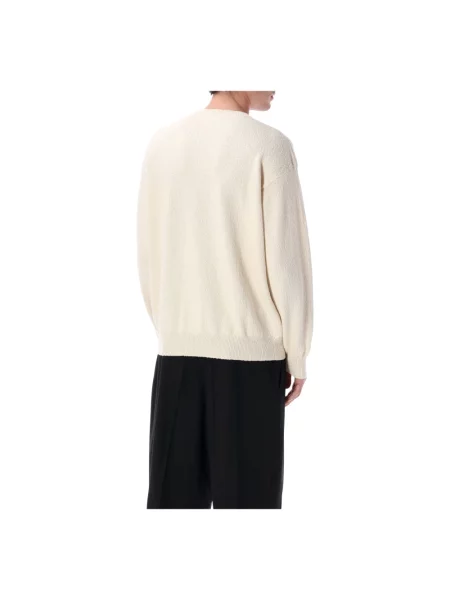 Dzianinowy sweter Roberto Collina beżowy