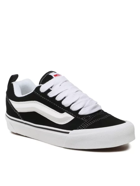 Tenisice Vans Knu Skool Black/True White bijela