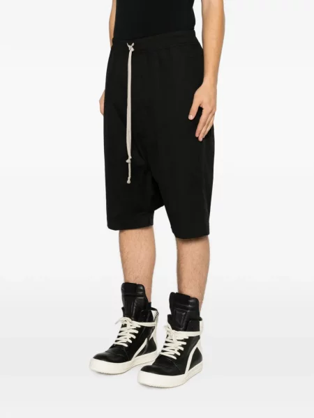 Pantaloni scurți Rick Owens negru