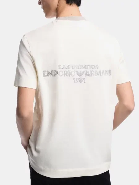 Футболка Emporio Armani білий