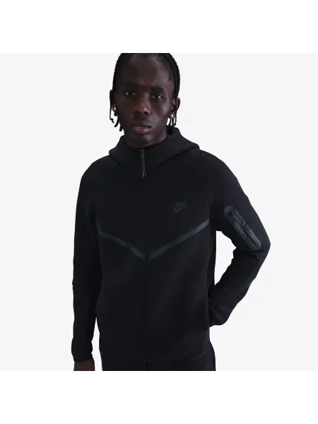 Jacheta Nike Tech Fleece Windrunner Full-Zip Jacket Black/ Black L negru