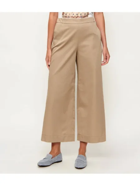 MM Nadrág DREAM | flare fit bézs