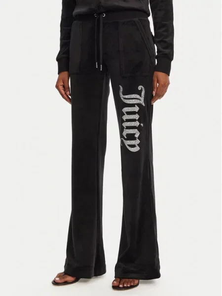 Juicy Couture Spodnie dresowe Layla czarny