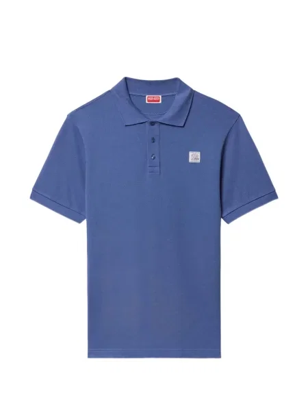 Koszulka polo Kenzo biznesowa niebieska