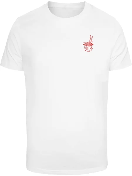 Mister Tee Tricou Best Noodles roșu alb