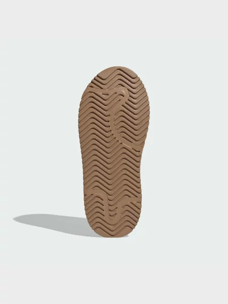 Кожаные сабо Adidas бежевые