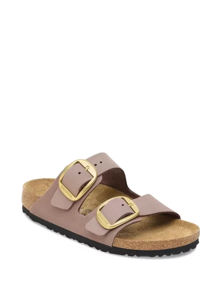Papuci Birkenstock cu cataramă violet