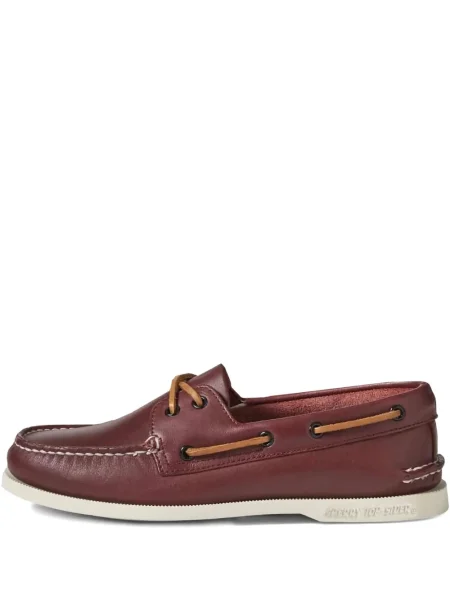 Pantofi Sperry Top-sider din piele roșu