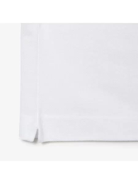 Lacoste Polo Classic Fit Z Bawełny Organicznej biały