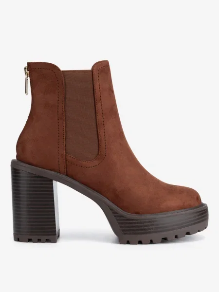 Polokozačky Nine West hnědé