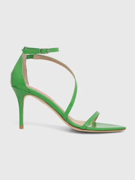 Custommade sandale de piele Amy Patent verde