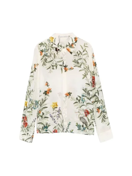 Koszula Alice + Olivia beżowa