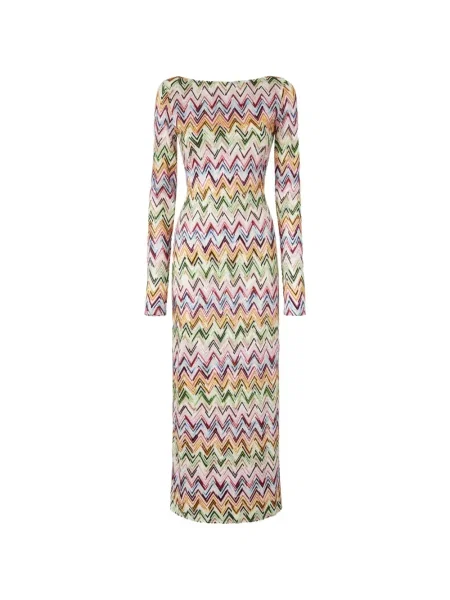 Rochie maxi Missoni lungă de costum