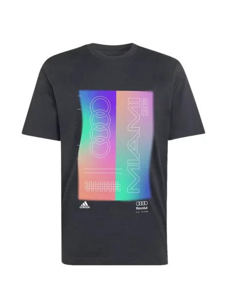 Sală de gimnastică tricou Adidas din jerseu cu model camuflaj alb