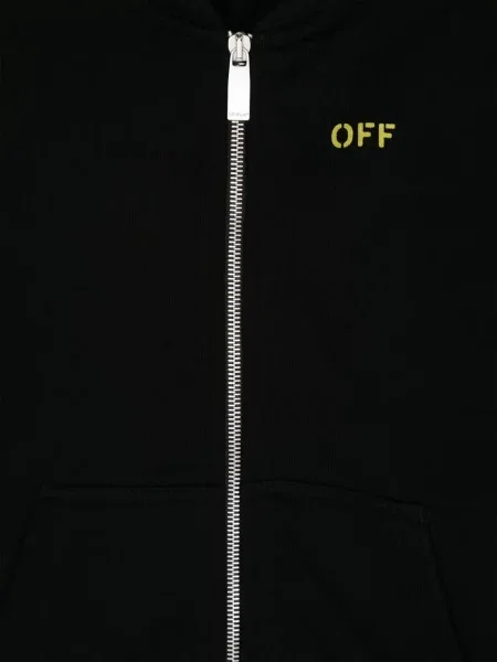 Bluza z kapturem dziecięca Off-white biała