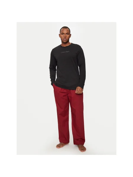 Calvin Klein Underwear Pizsama nadrág Relaxed Fit piros