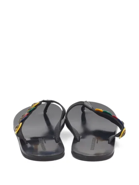 Sandale Dsquared2 cu autograf negru